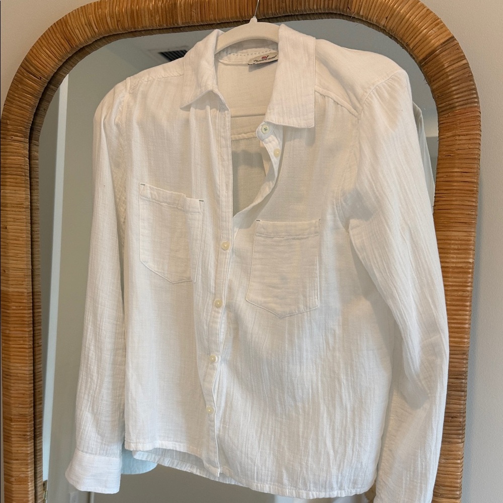 Vineyard Vines Crisp White Shirt